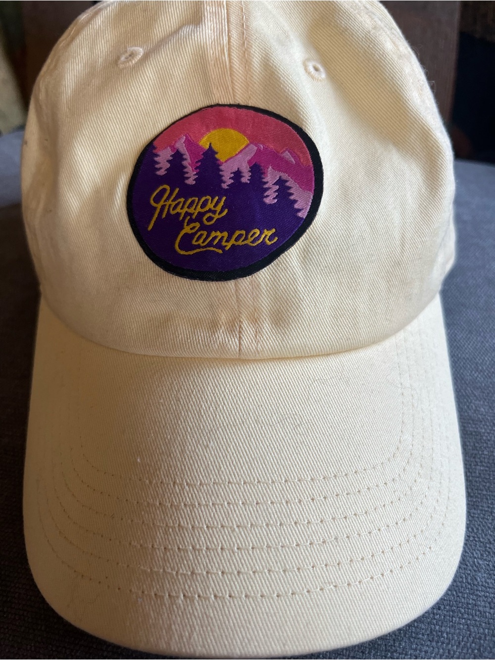 Happy Camper Baseball Hat